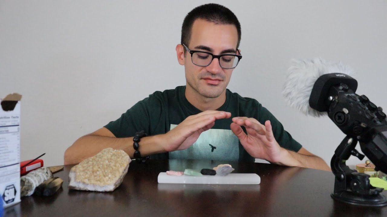 Showing You Every Way to Cleanse & Recharge Your Crystals (ASMR)