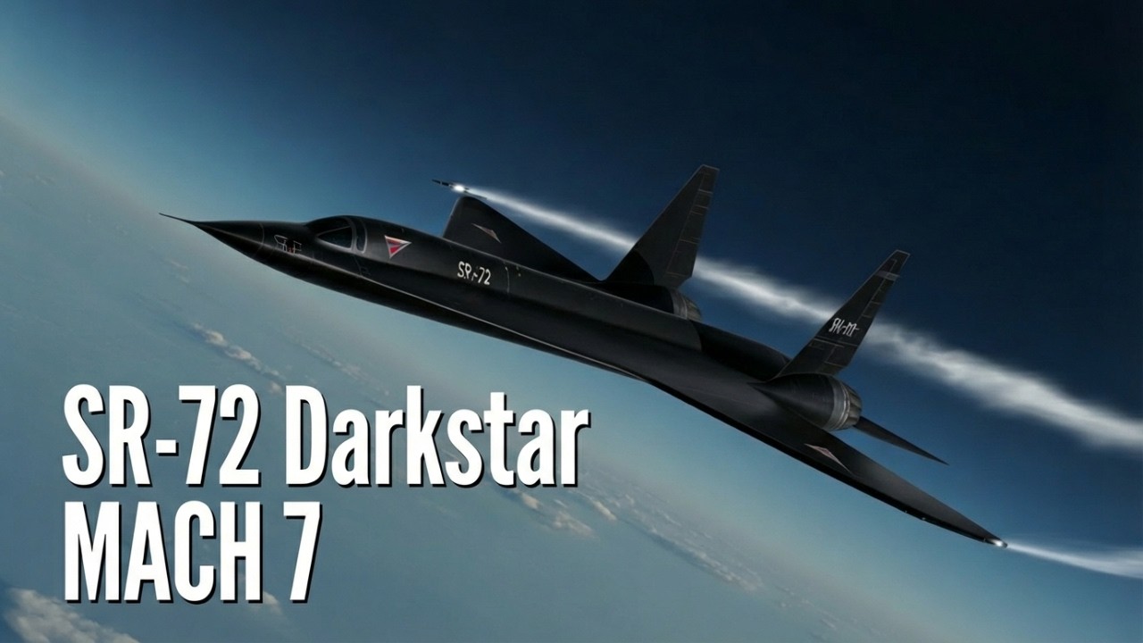 El motor Scramjet del SR-72 Darkstar | Tecnología que desafía la física