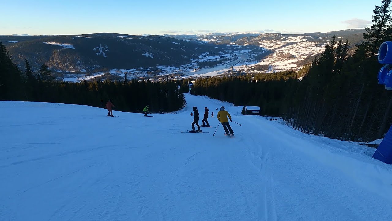 Hafjell Skisenter - Slope 41 (Blue & Red)