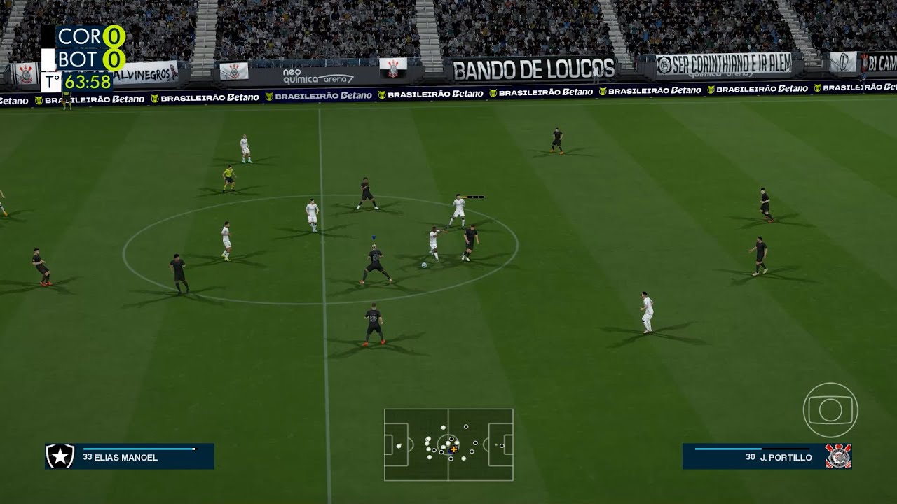 GOLS | DISPUTA ACIRRADA PELO TOPO DA TABELA | CAMERA REAL DE TV | FIFA 16 PC