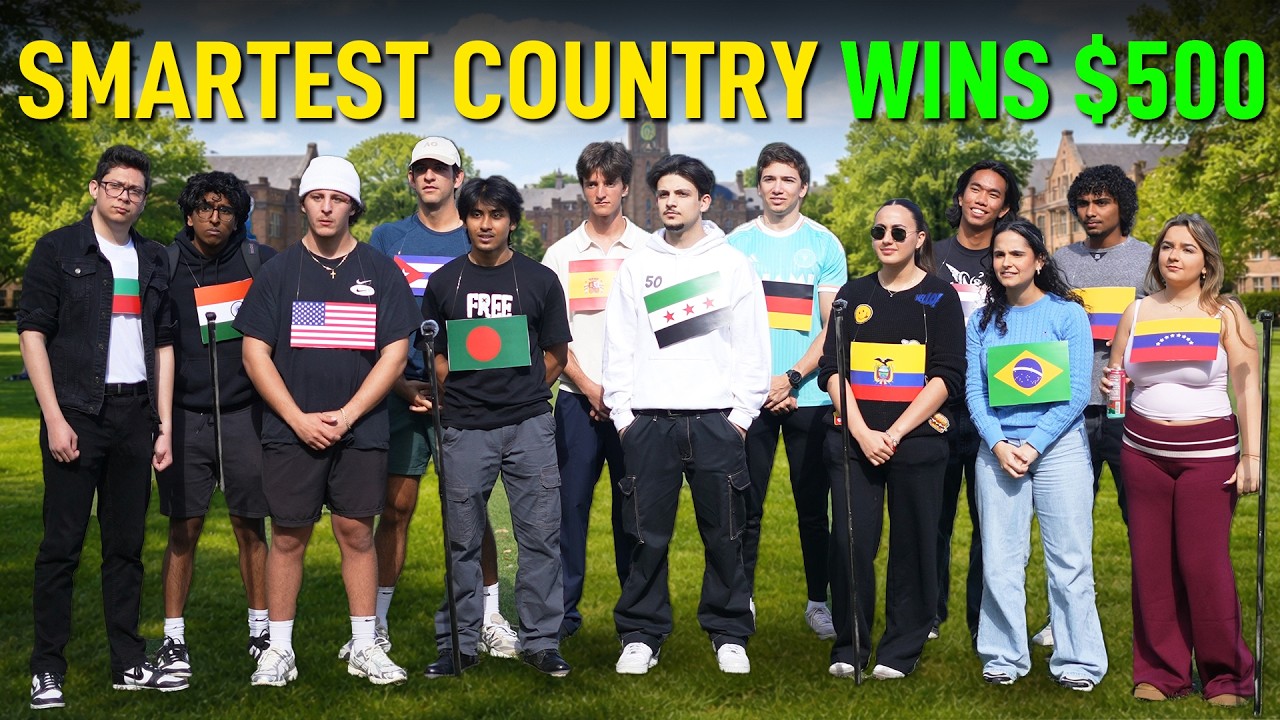 13 Countries vs. General Knowledge Quiz