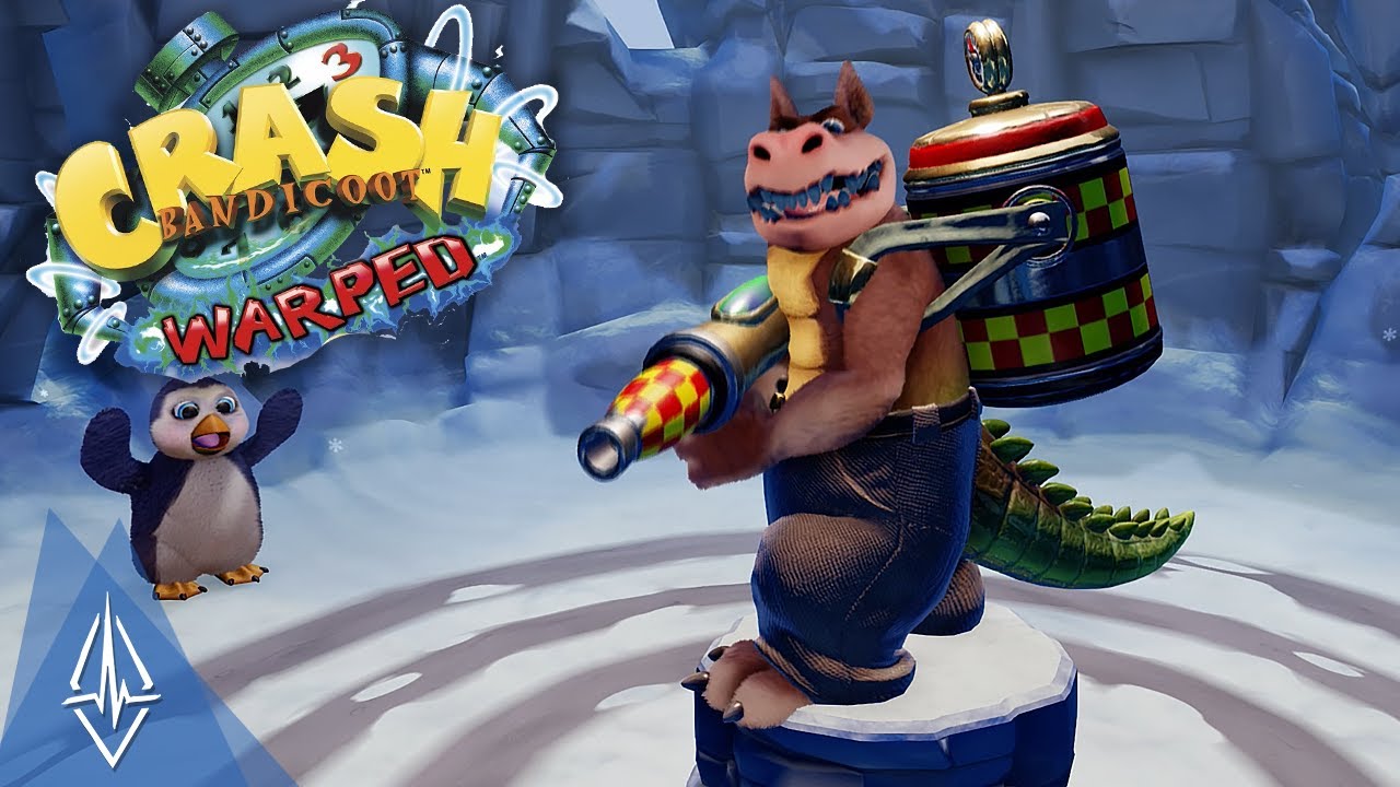 Crash Bandicoot Warped (N Sane Trilogy) - Part 2 - DINGODILE & His Flamethrower