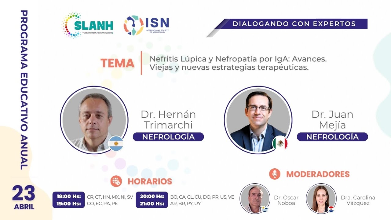 Nefritis Lúpica y Nefropatía por IgA: Avances, viejas y nuevas Estrategias Terapéuticas