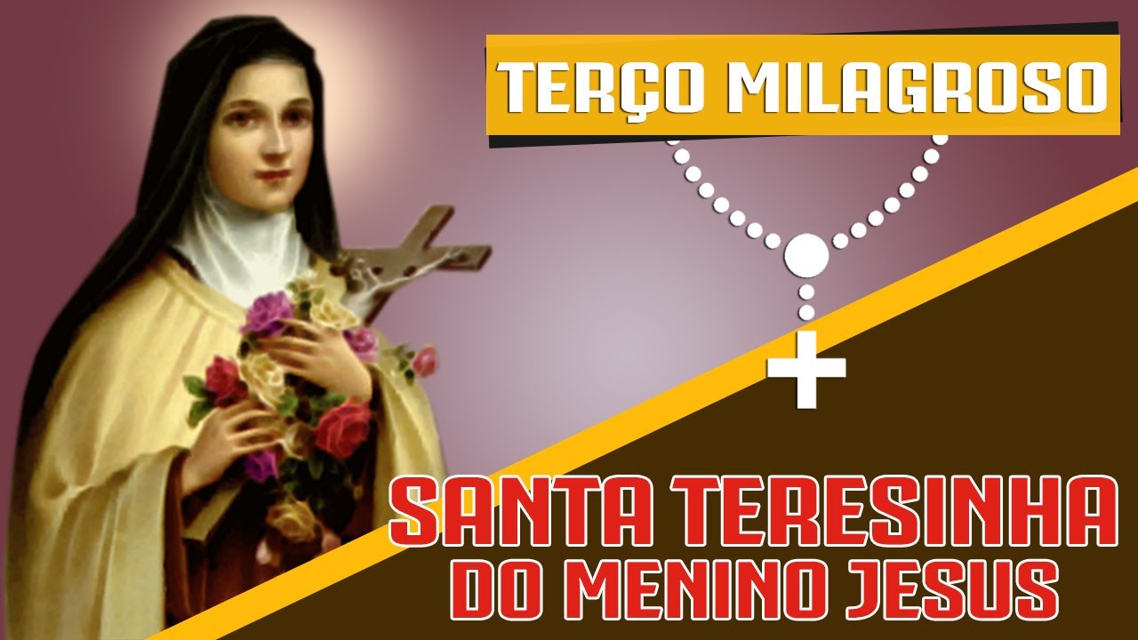 TERÇO MILAGROSO DE SANTA TERESINHA