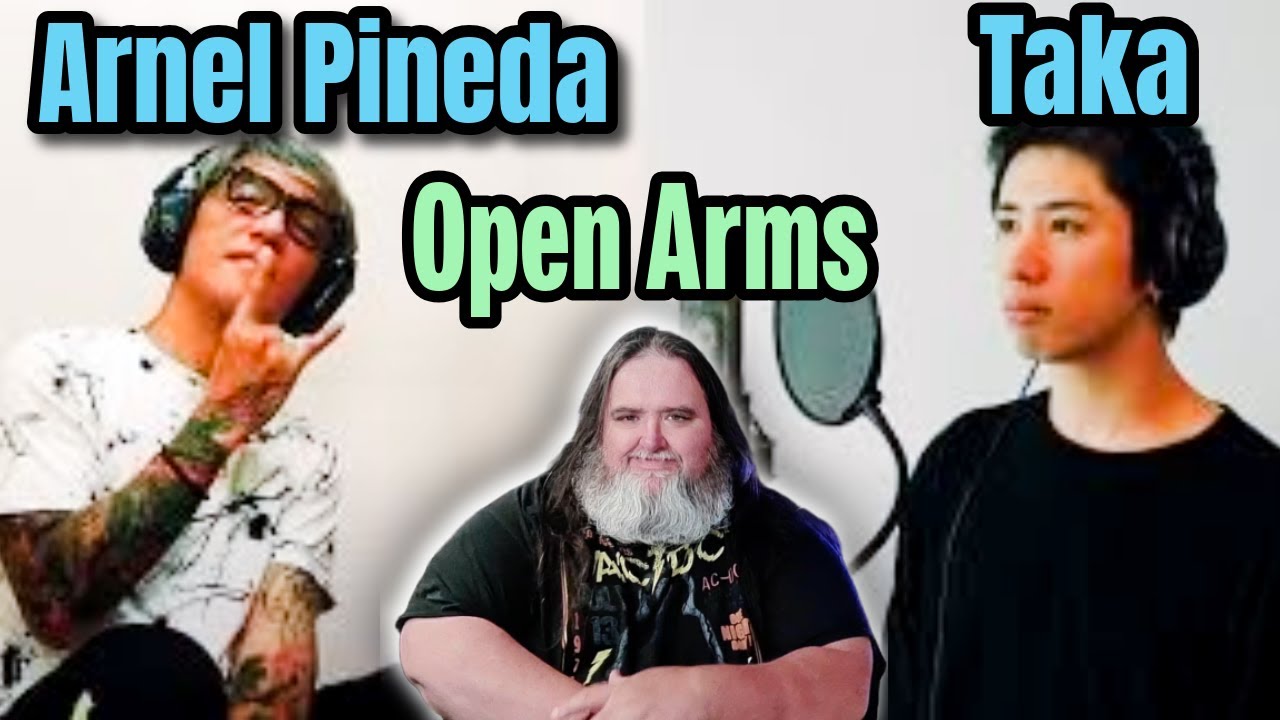 AMAZING ! Arnel Pineda x Taka (One OK Rock) - Open Arms (Journey) | Big Papa D Reacts