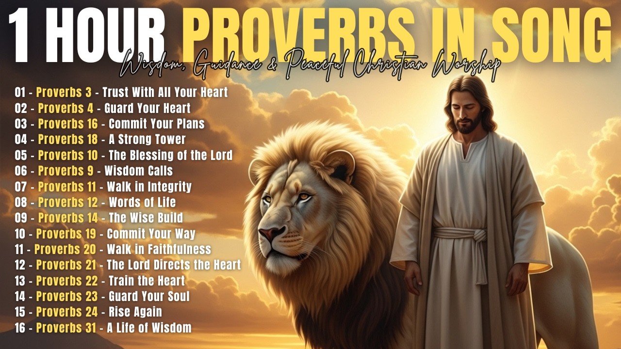 Proverbs in Song | 1 Hour of Scripture for Wisdom, Direction & Trust