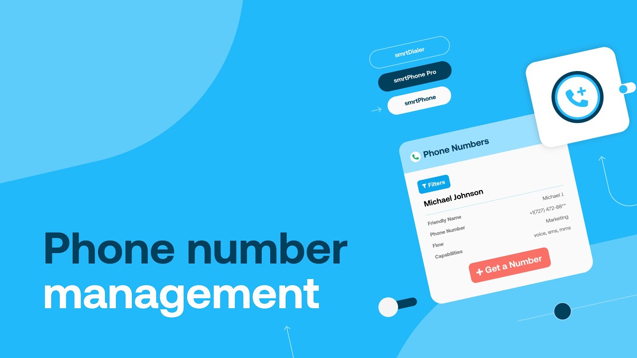 smrtPhone Overview - Admin - Phone Numbers