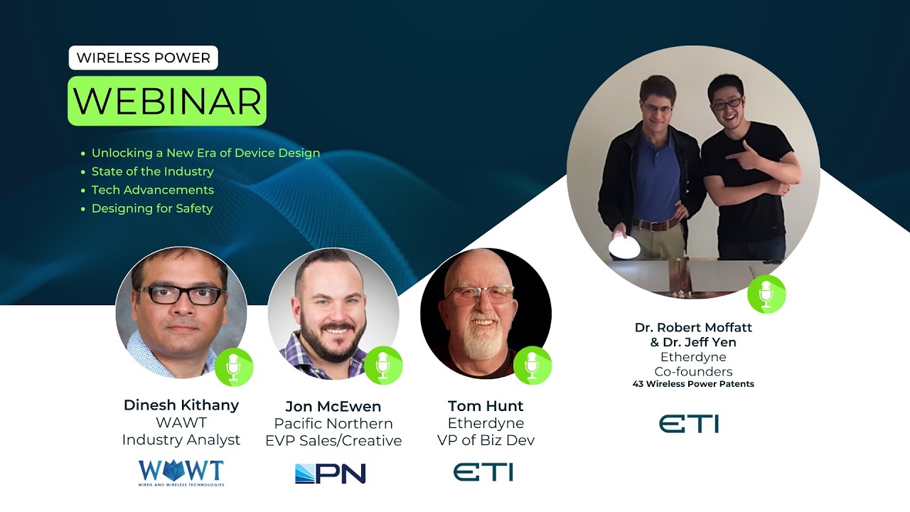 WEBINAR: unlocking a new era of device design with wireless power