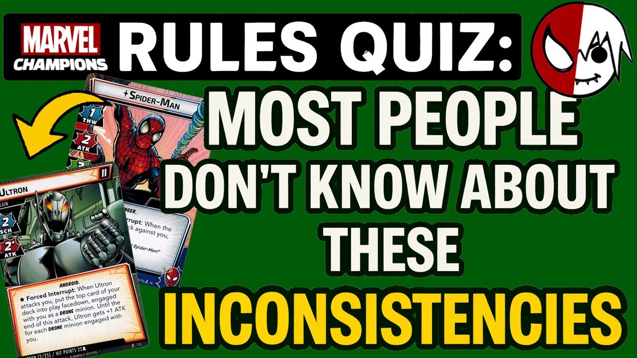 Inconsistent Rules in Marvel Champions