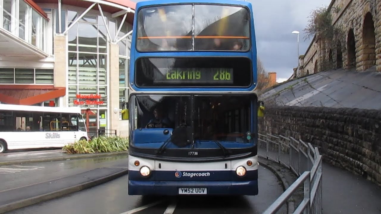 Buses & Trains at Sutton in Ashfield & Mansfield April 2018