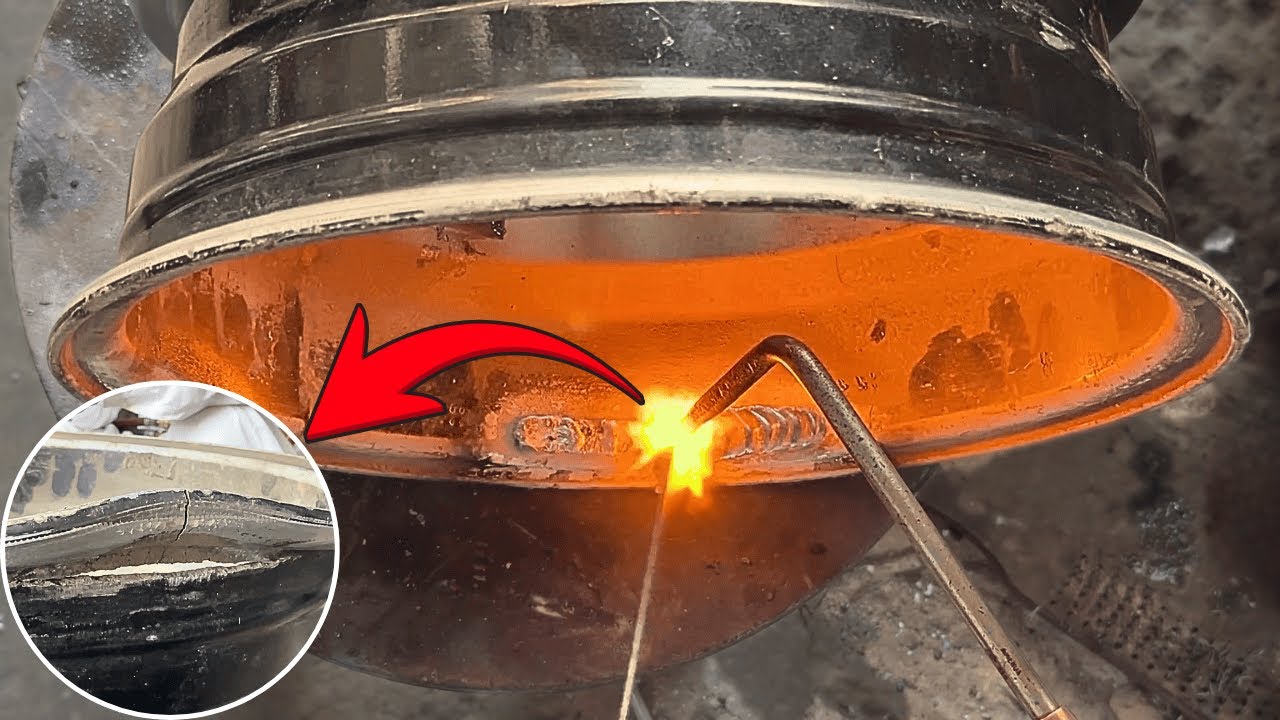 How to Weld and Repair a Cracked Alloy Wheel | Broken Rim Repair on a Budget