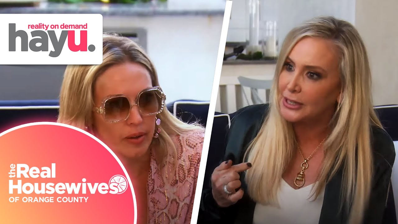 Braunwyn & Shannon Fight Over Insulting Gina's House | Season 15 | Real Housewives Of Orange County