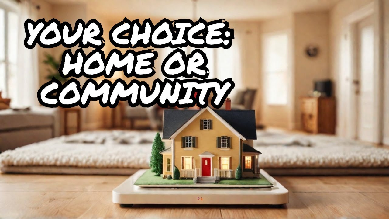 Is Home More Important than Community?