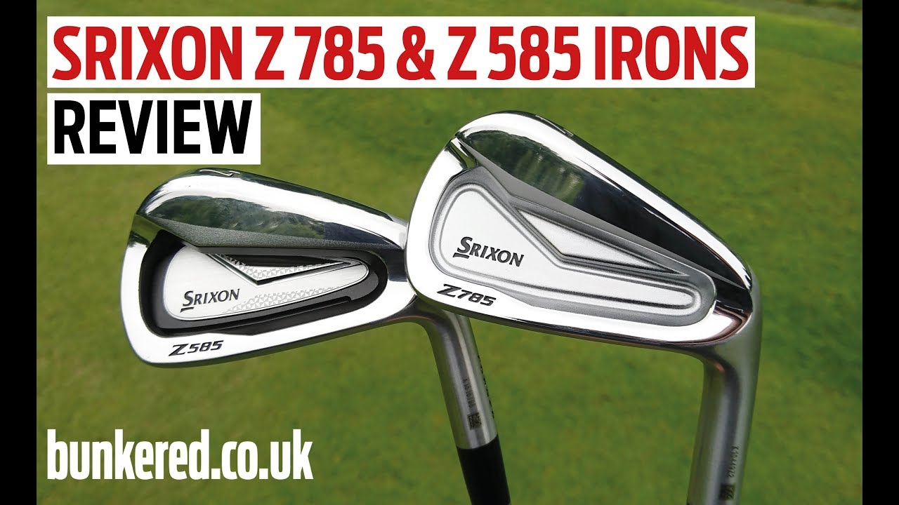 REVIEW! Srixon Z785 and Z585 irons