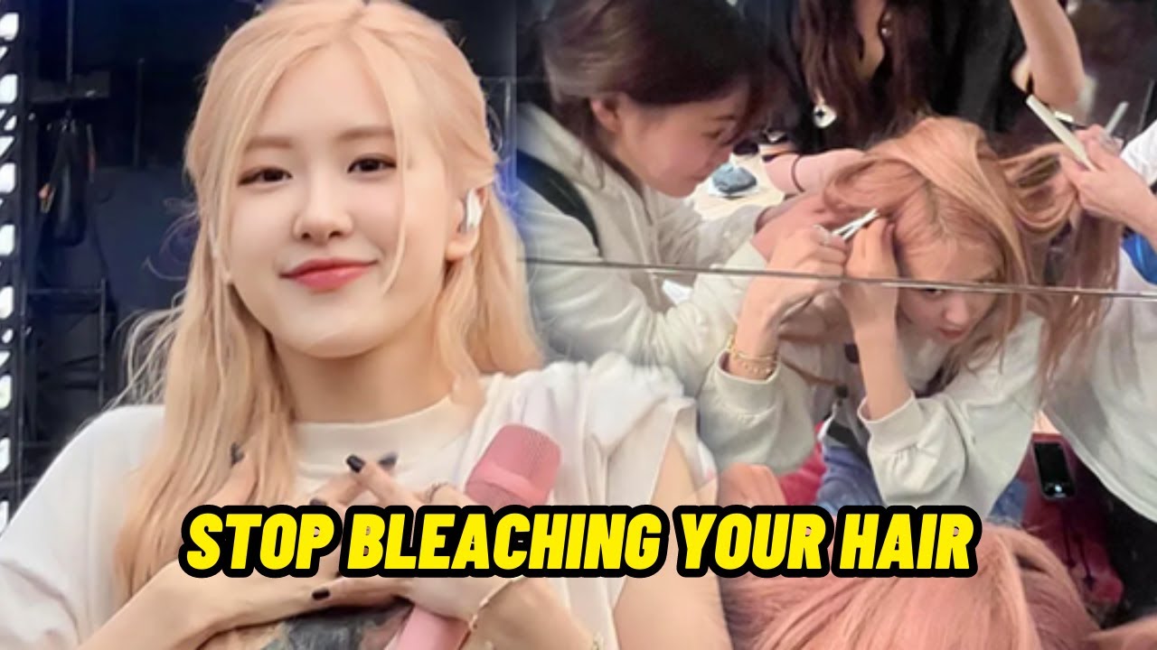 Fans hope BLACKPINK Ros&eacute; to stop bleaching her hair