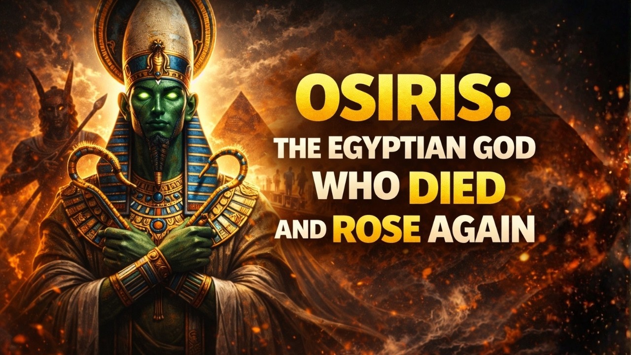 OSIRIS: The Egyptian God of Death - Complete Mythology Explained (Murder to Resurrection)