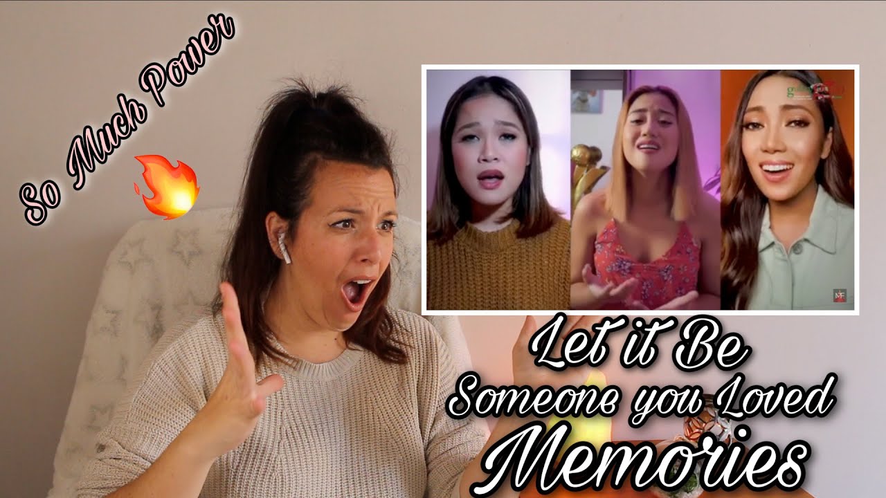 JONA, MORISSETTE, KLARISSE - Let It Be, Someone You Loved, Memories (Gabay Guro) | РЕАКЦИЯ