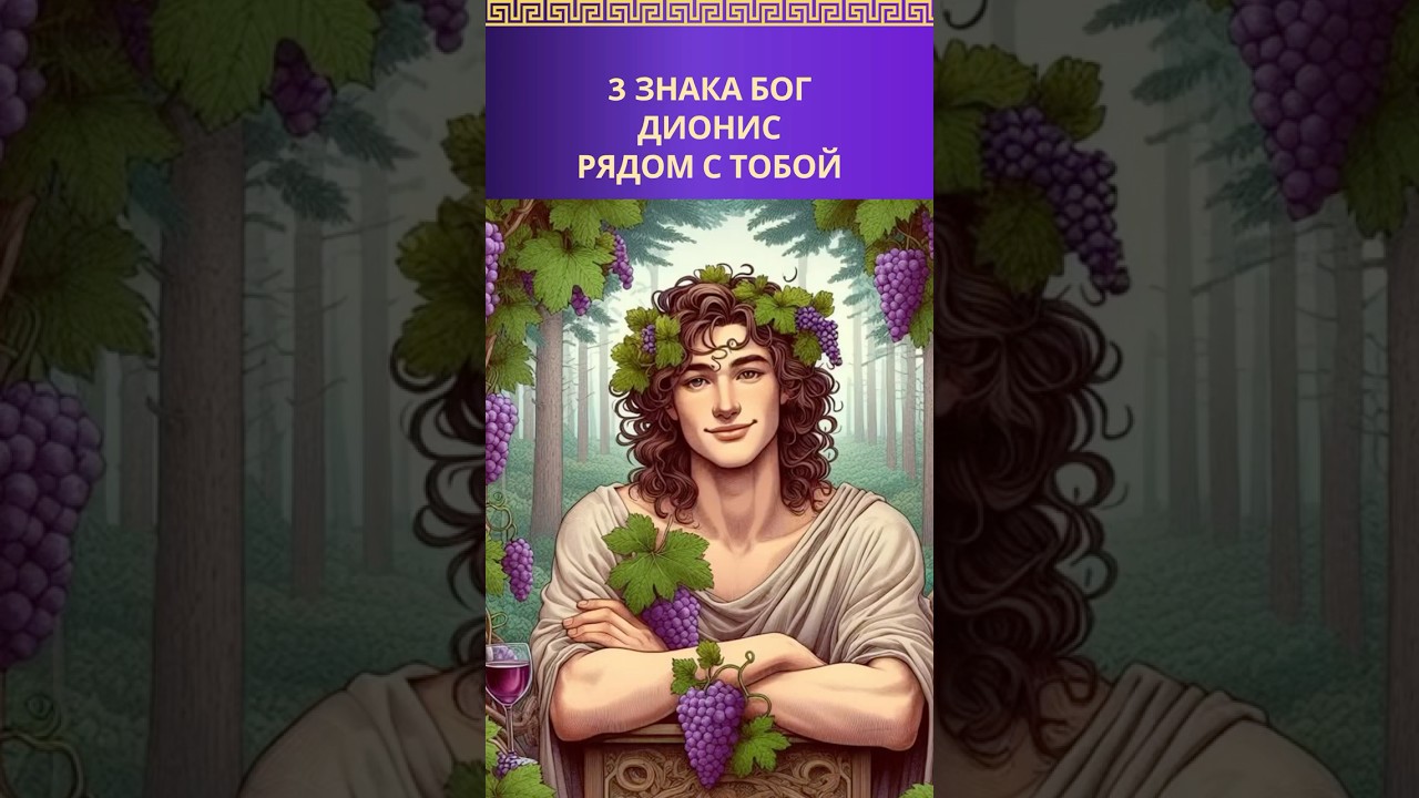 Знаки, что Бог Дионис обращается к Вам. Греческие Боги. #Дионис #БогДионис #Бахус #Вакх #Богвина