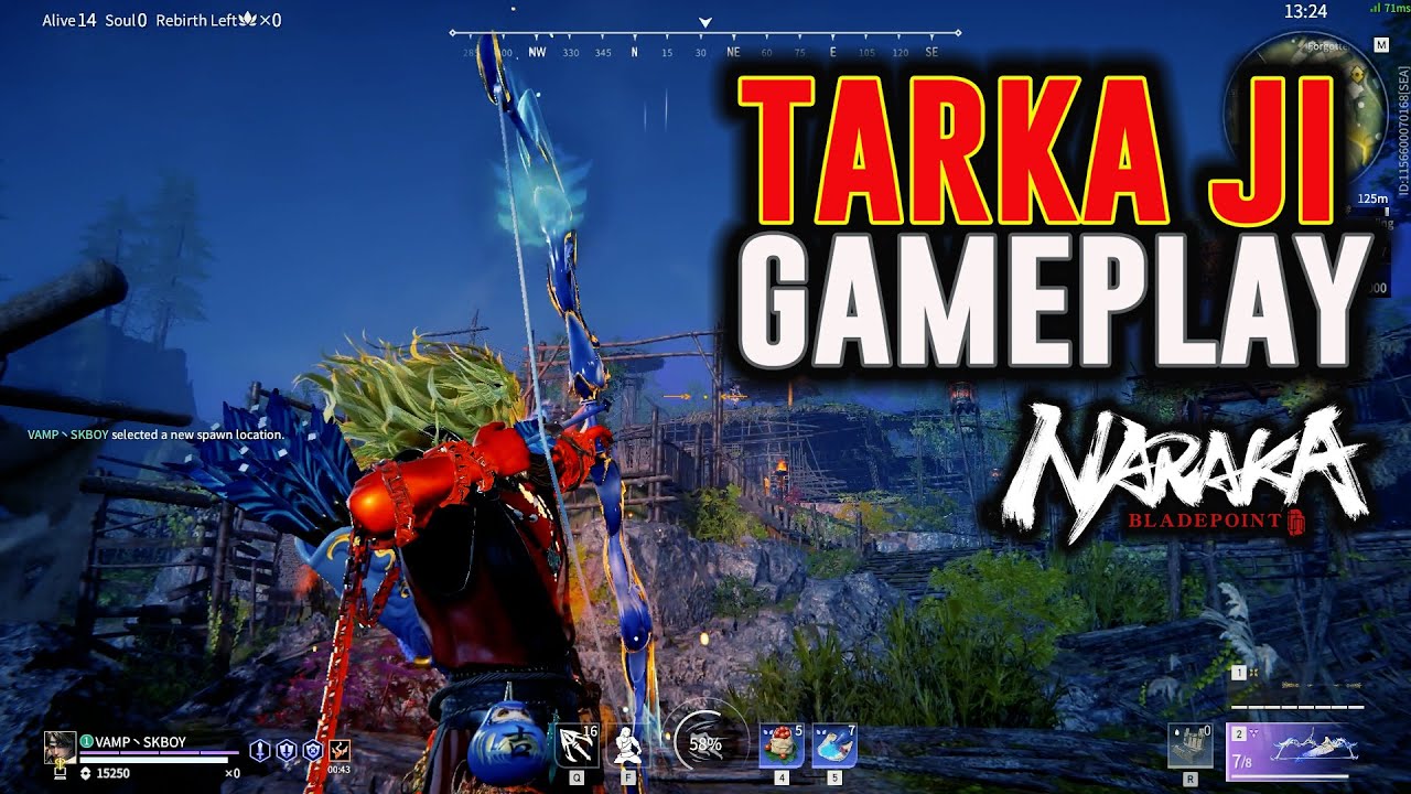 TARKA JI SOLO RANK GAMEPLAY EP.25 NARAKA: BLADEPOINT #narakabladepoint #skboynaraka #naraka