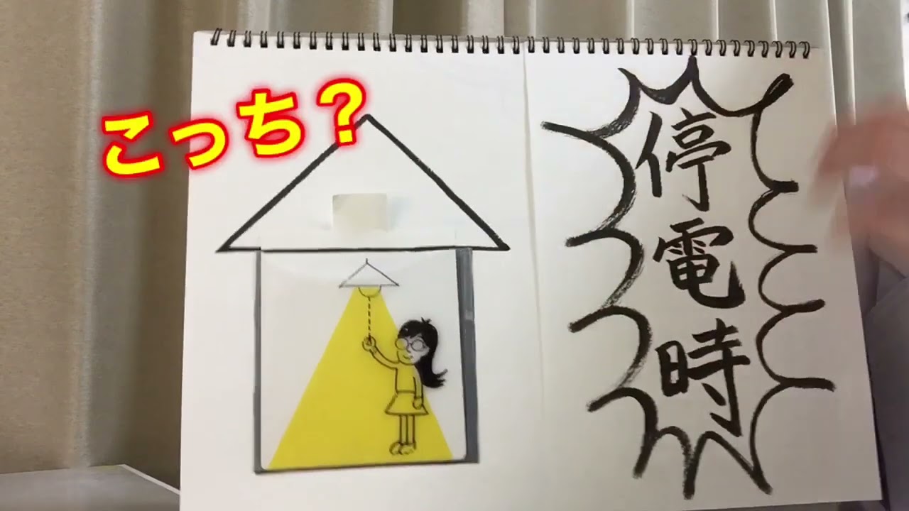 米田紙芝居『What's 防災対策？』NG集