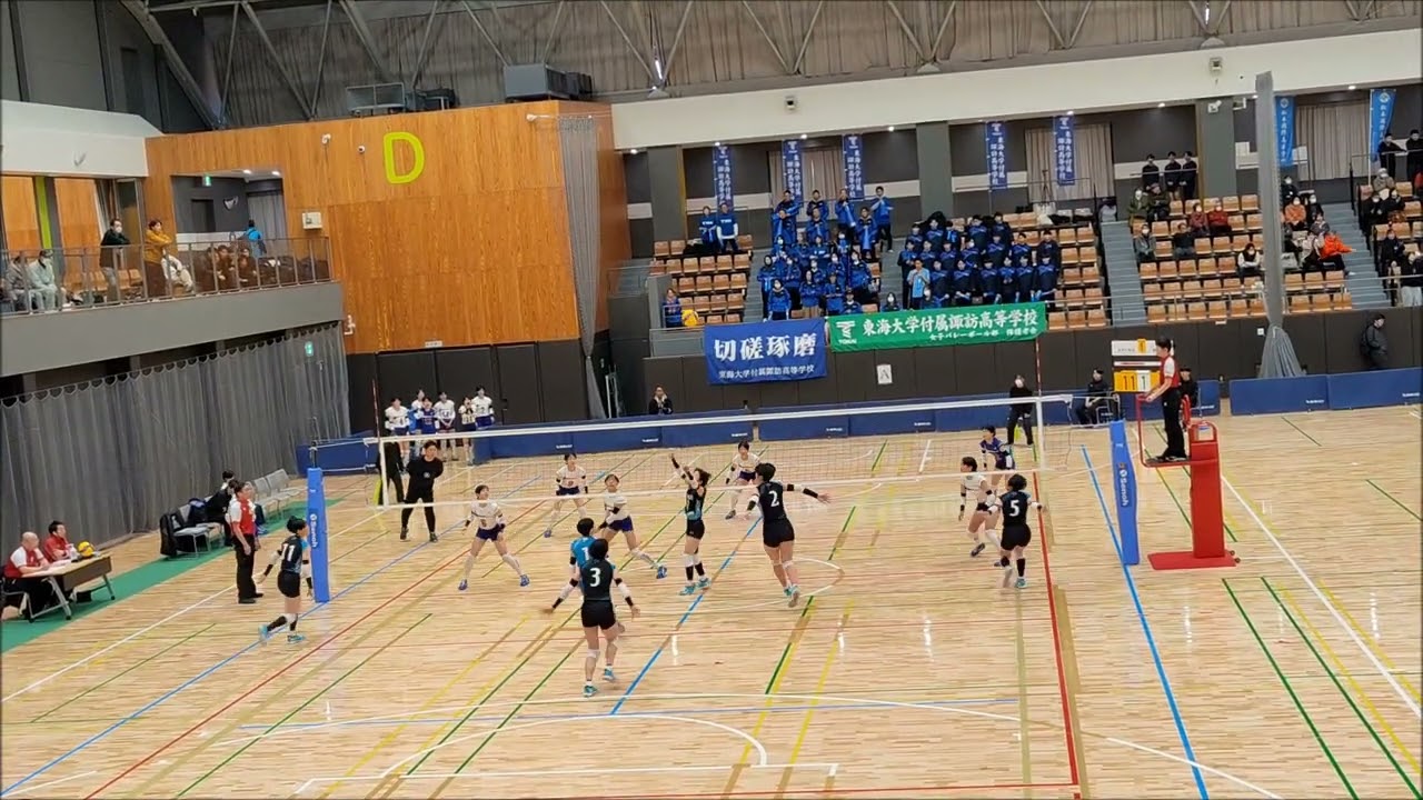 長野県高校バレーボール新人戦2026　女子準決勝：都市大塩尻 vs 東海大諏訪