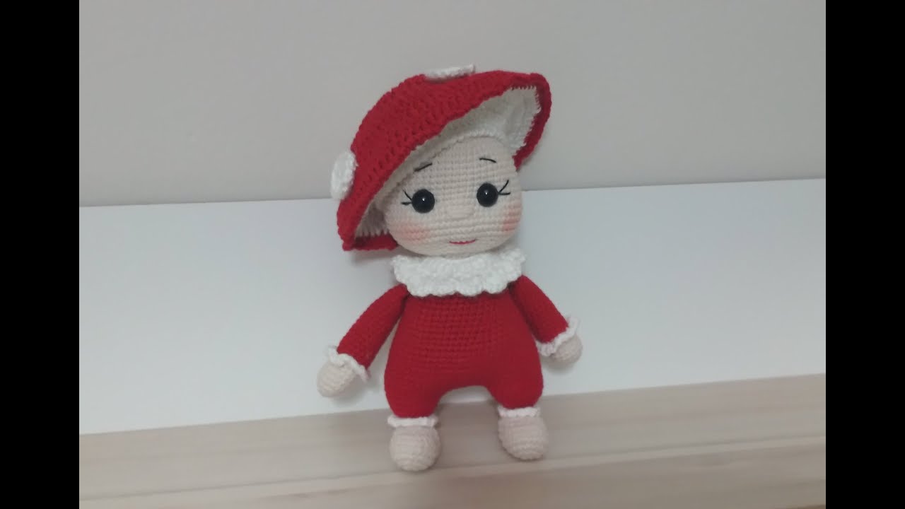 Amigurumi mantar bebek yapımı 1.bölüm #howtocrochet #howto #crochet #knitting #amigurumibebek