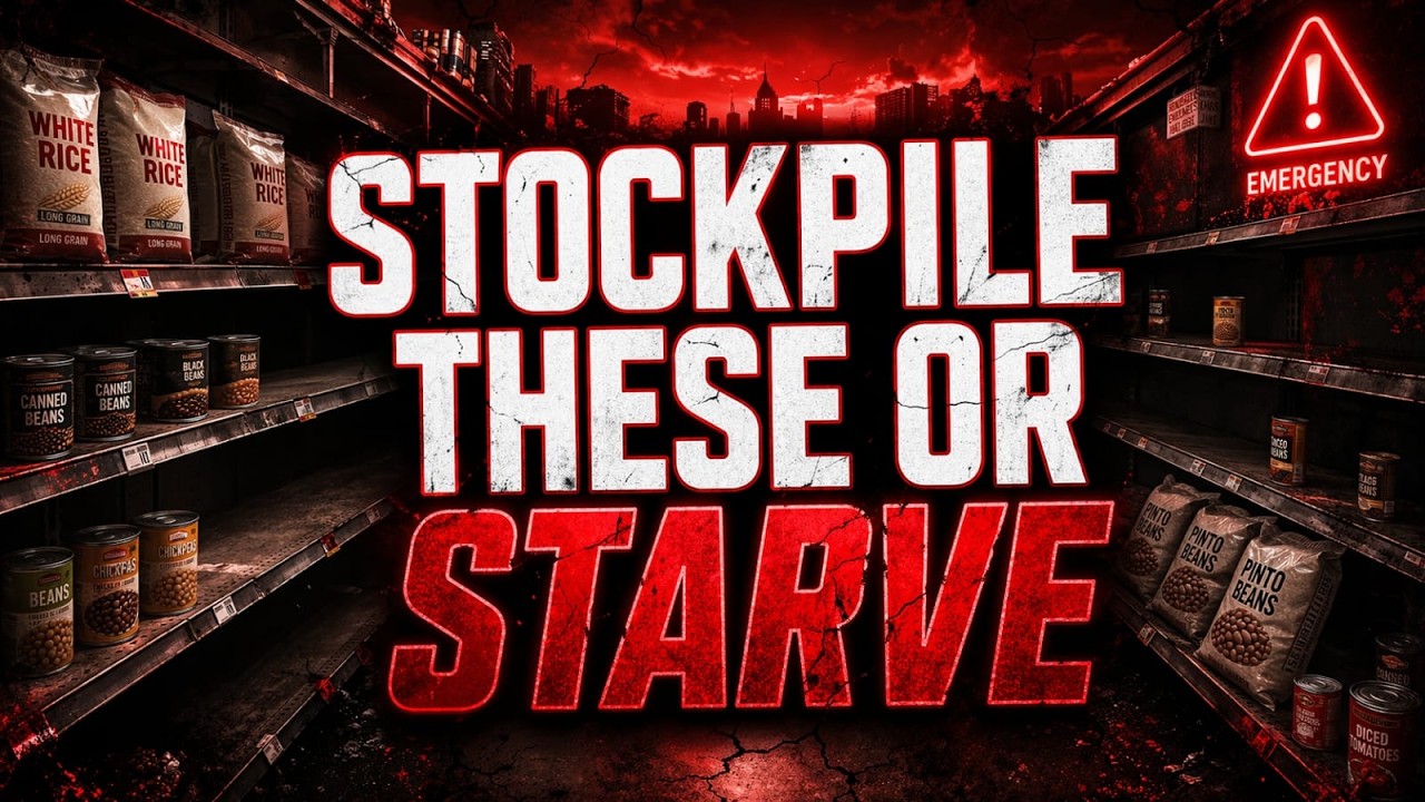 RECESSION WARNING: 25 Foods to Stockpile Before Collapse...