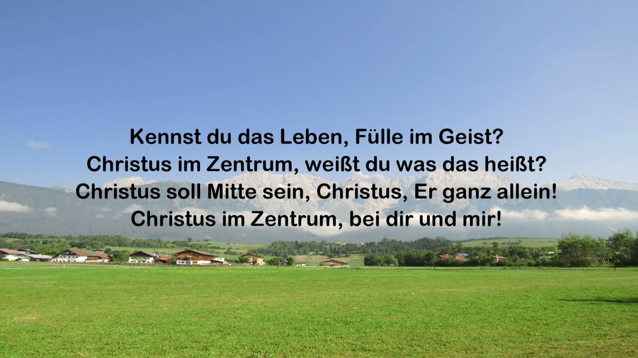 Christus im Zentrum