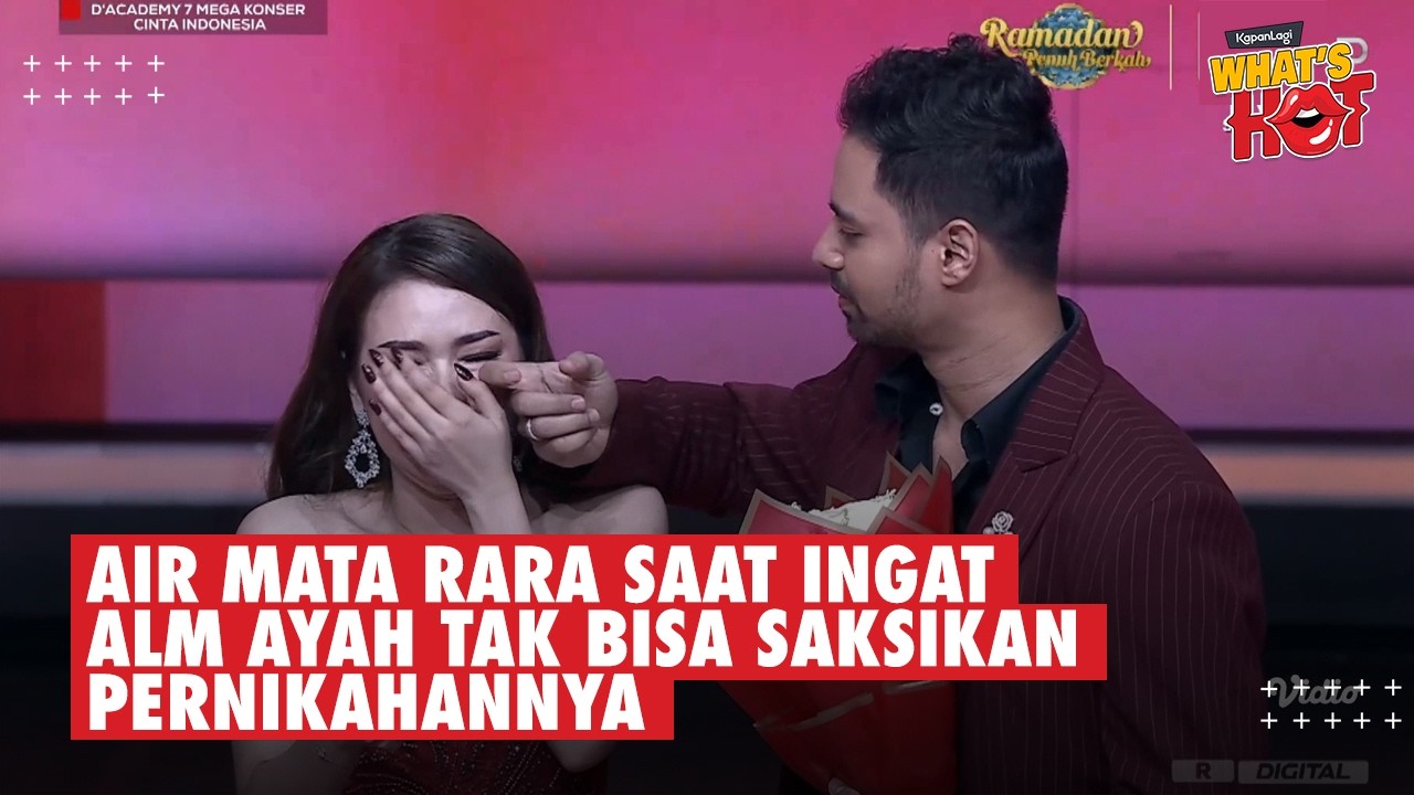 Rara Menangis Tersedu Ingat Alm Ayah, Ungkap Alasan Mengapa Pernikahan Mewah Digelar di Prabumulih