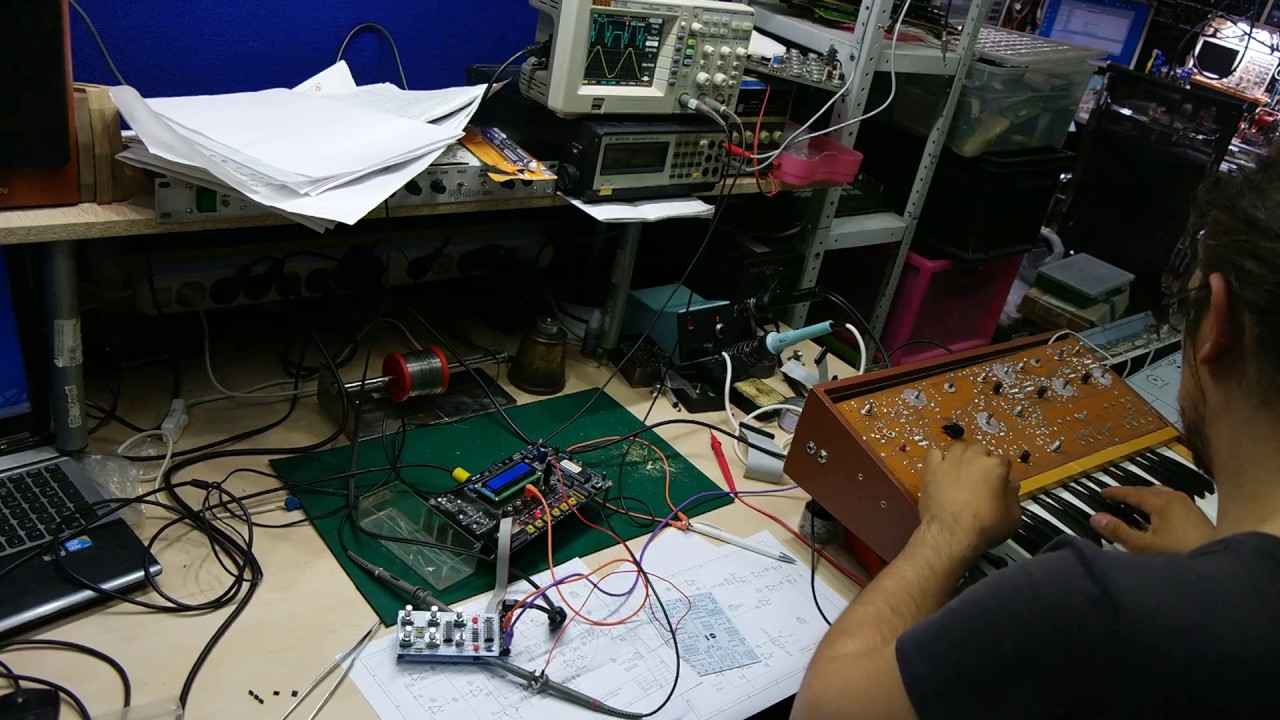 Мастерская VG-line. Тестирование предсерийного шейпера Алиса-1377 в eurorack формате. часть2.