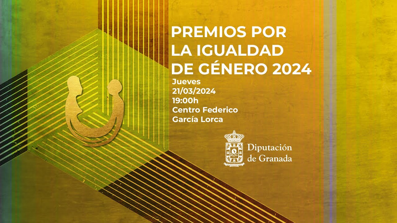 Acto de entrega de los Premios por la Igualdad de G&eacute;nero 2024. Diputaci&oacute;n de Granada