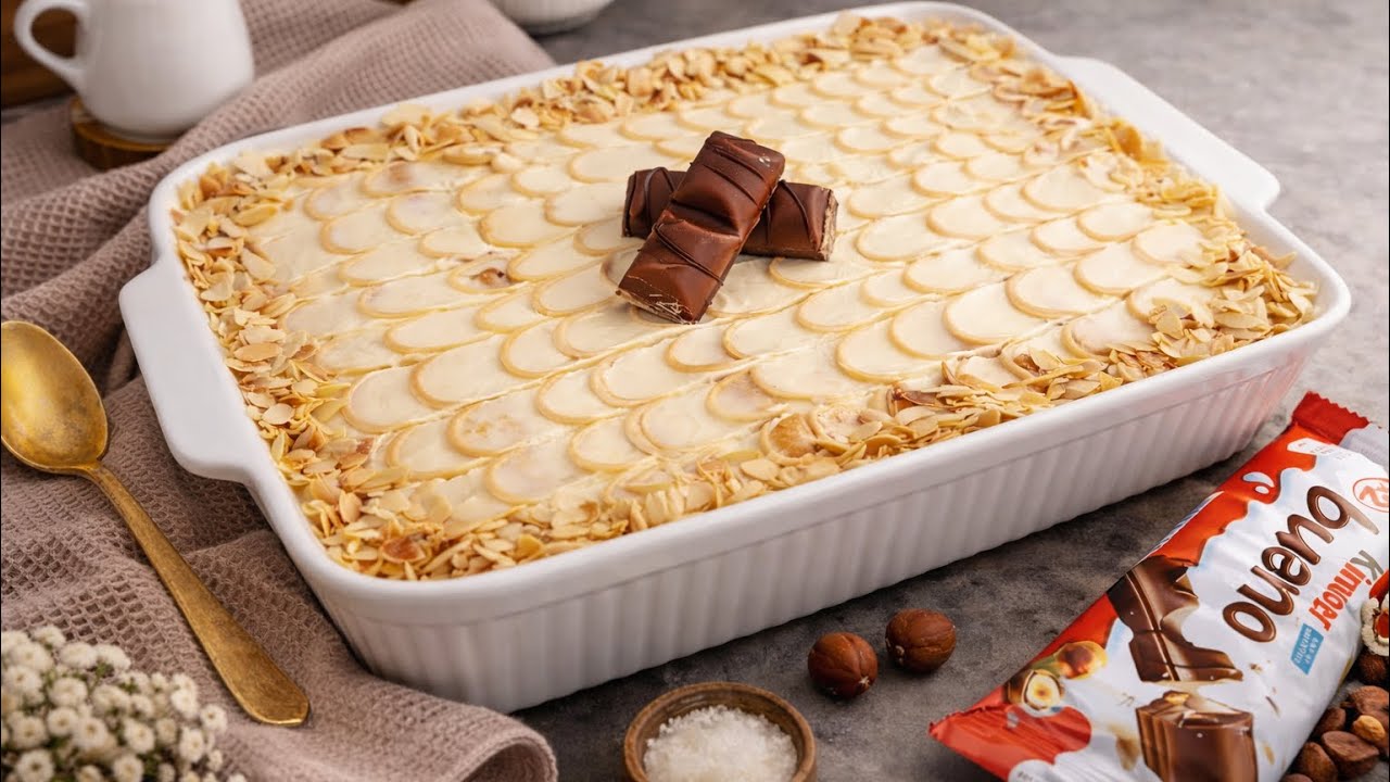 🌙 Tiramisù Kinder Bueno… le dessert star de votre table de Ramadan !