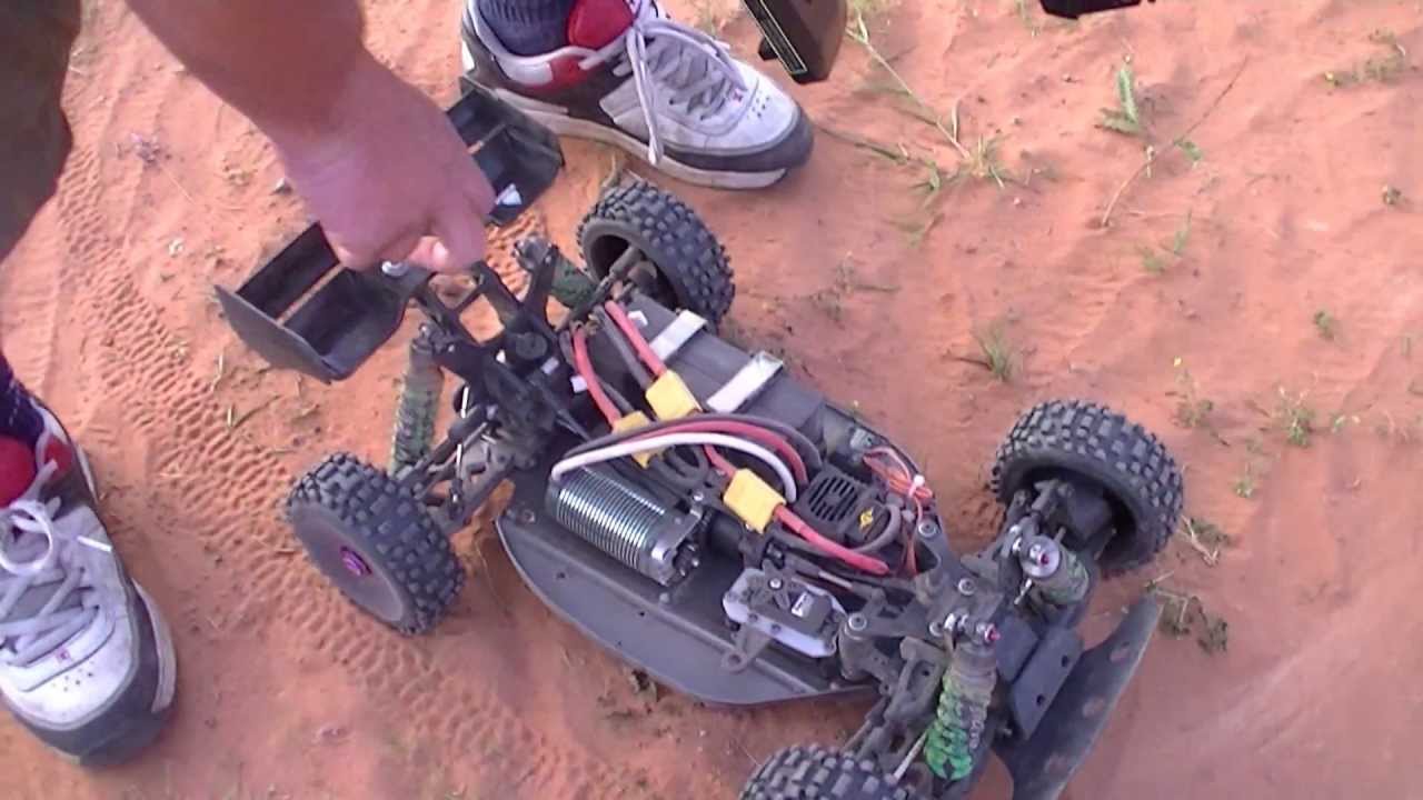 Brushless v's Nitro Hobao Hyper 7's - Bashing Time - Quarry Bash 10 - Part 1 - RC Car Club