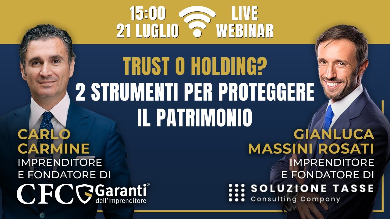 Trust o Holding? 2 strumenti per proteggere il patrimonio