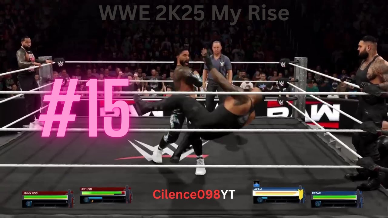 WWE 2K25 My Rise Gameplay #15 The Usos Reunite To Take Down AOP!
