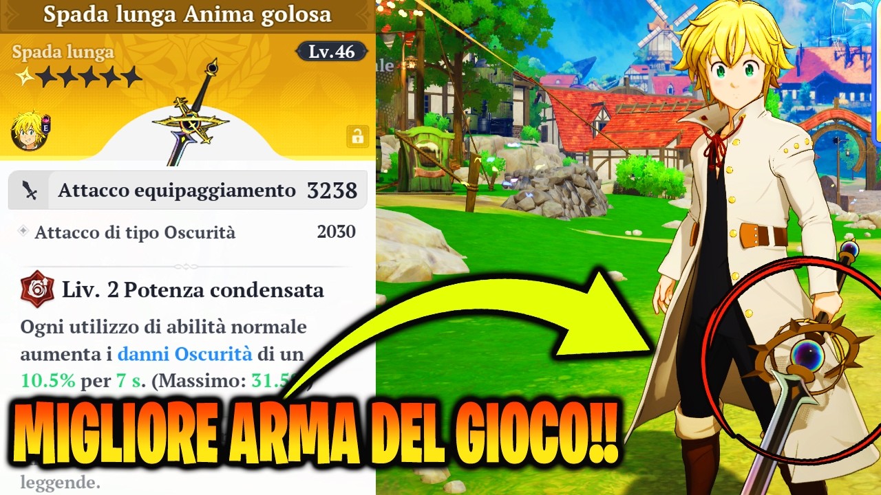 🔥 COME OTTENERE L&rsquo;ARMA PI&Ugrave; FORTE 🔥- Seven Deadly Sins Origin (GUIDA COMPLETA)