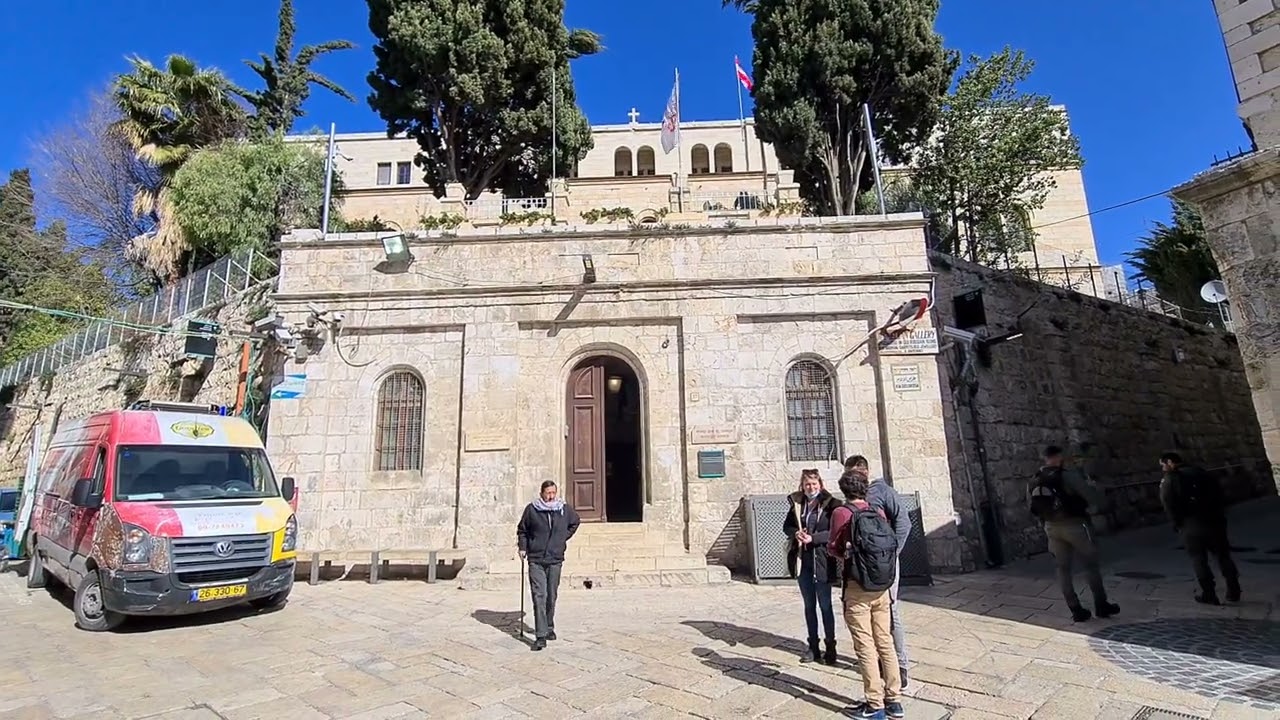 Historical journey from the place where St. Paul left Jerusalem to the place where Jesus was buried