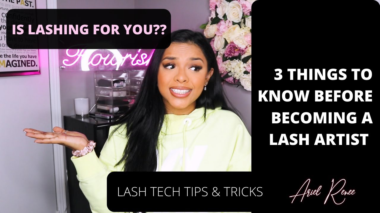 WANT TO BE A LASH ARTIST? | BECOMING A LASH ARTIST | EYELASH EXTENSIONS | LASH TECH TIPS
