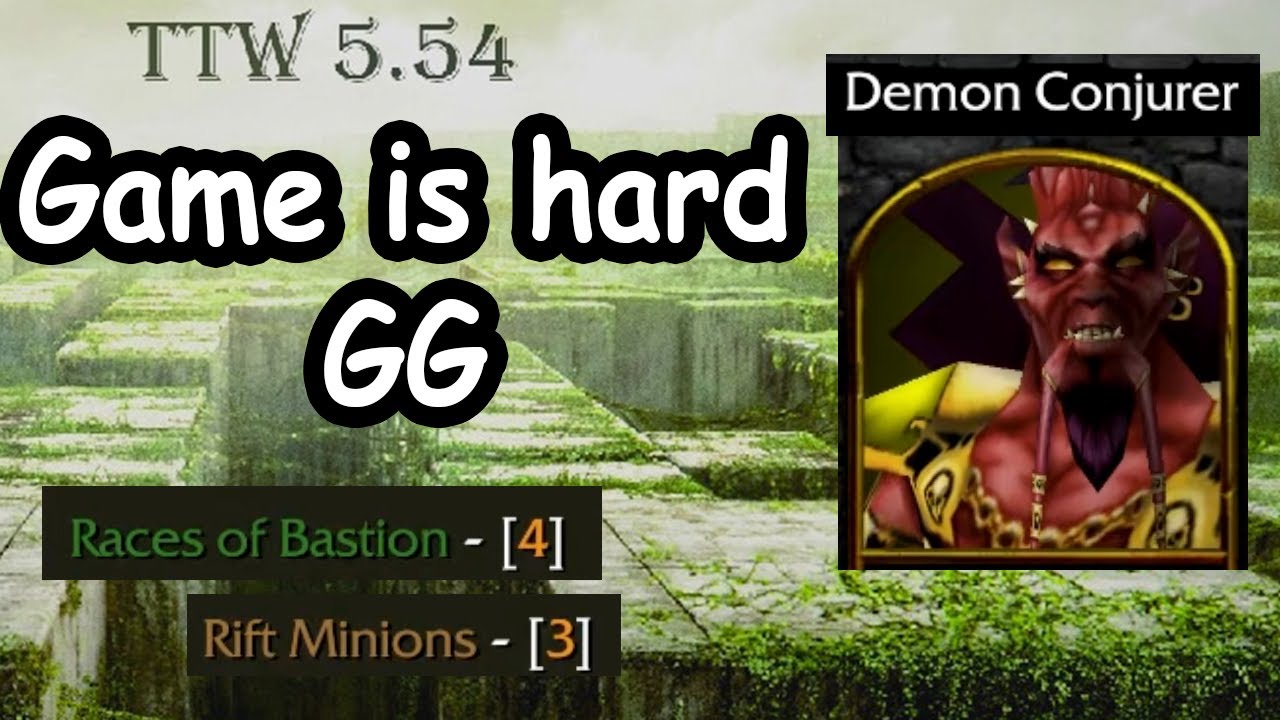 The most insane game I had for awhile - TTW - 3v3 - Demon Conjurer - Tropical Tower Wars