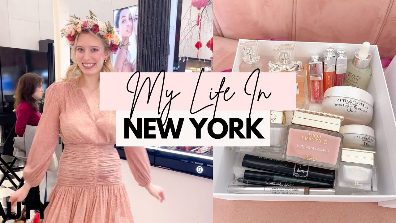 NEW YORK WEEKEND VLOG * Hosting an event with DIOR BEAUTY!!
