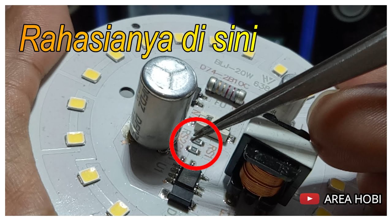 Cara bikin Lampu Led jadi awet