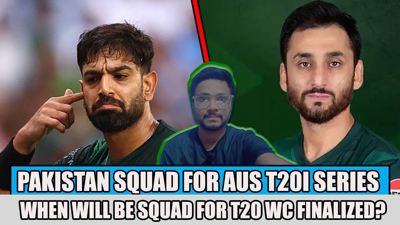 Pakistan Squad vs Australia 2026  | Haris Rauf OUT? | PAK vs AUS T20 Squad 2026 Analysis