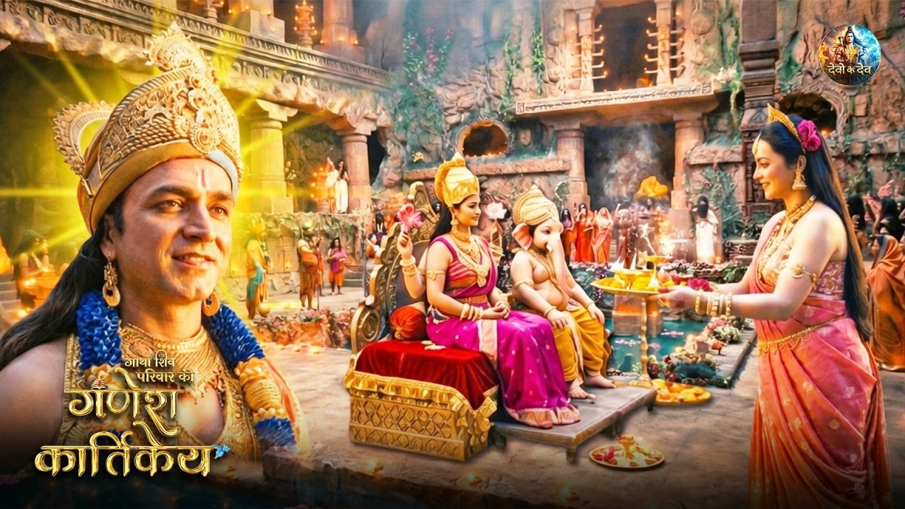 क्यों की माता पार्वती ने गणेश जी और लक्ष्मी जी की साथ में पूजा | Ganesh Kartikeya | New Episode 18