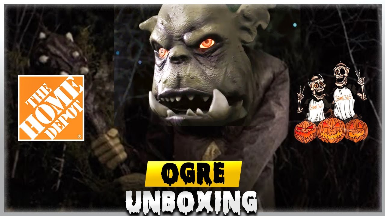 We Unboxed the Giant Ogre TUMBLE THE TROLL from Home Depot’s 2025 Halloween Lineup 😱