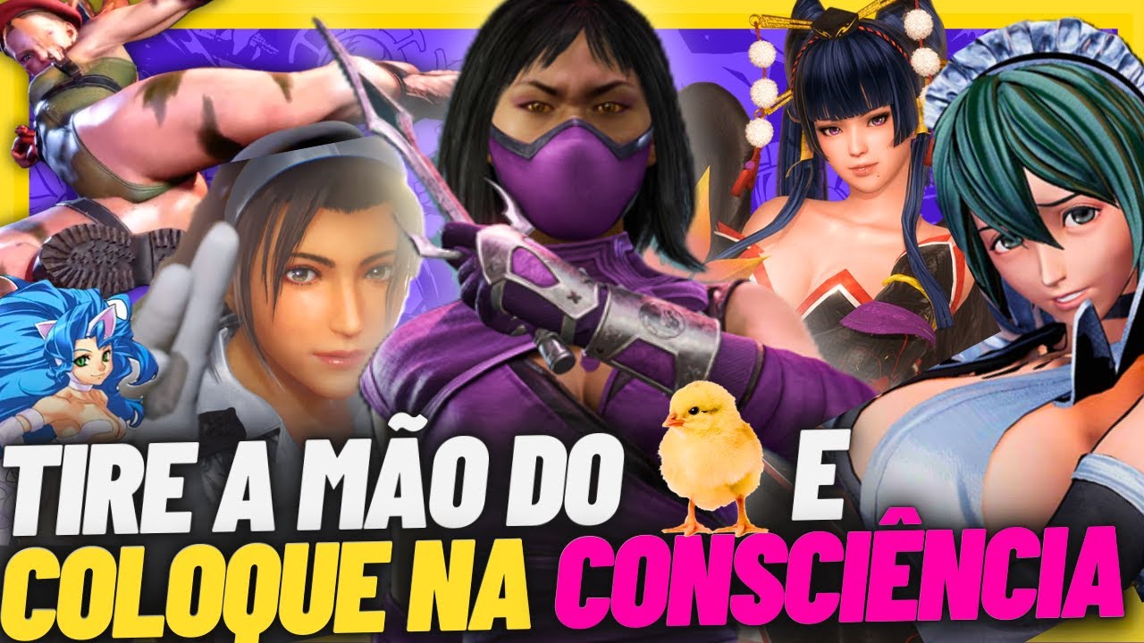 Tem Coragem? AS 15 SEXUALIZAÇÕES MAIS EXÓTICAS/ESTRANHAS DOS JOGOS DE LUTA