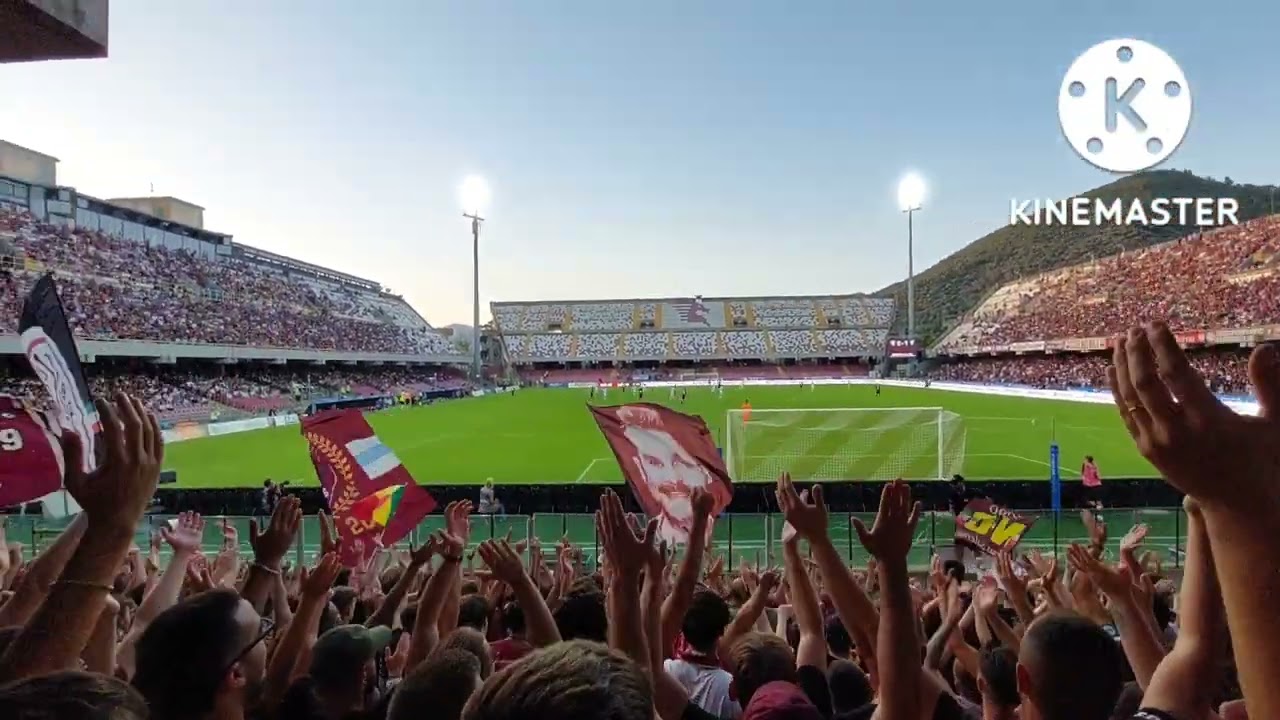 Salernitana 2-2 Empoli | il tifo della curva sud