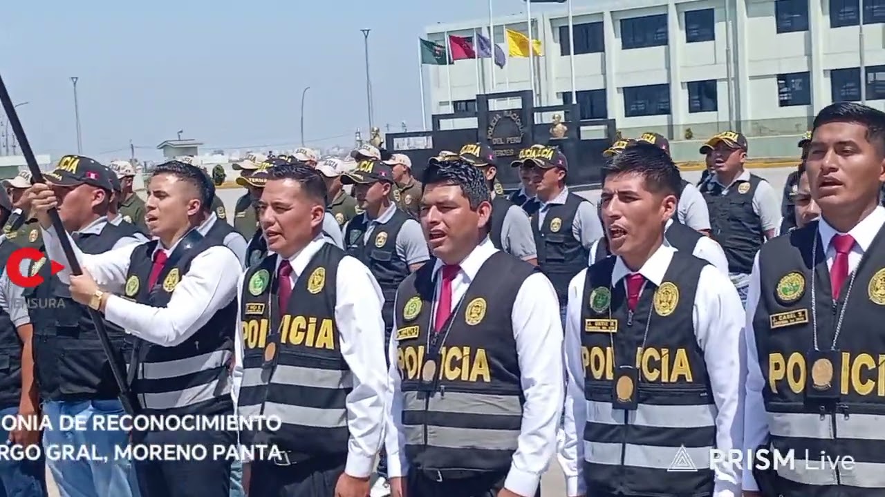  CEREMONIA DE  RECONOCIMIENTO AL GRAL. FRANCO MORENO PANTA COMO JEFE DE LA REGIÓN LA LIBERTAD 
