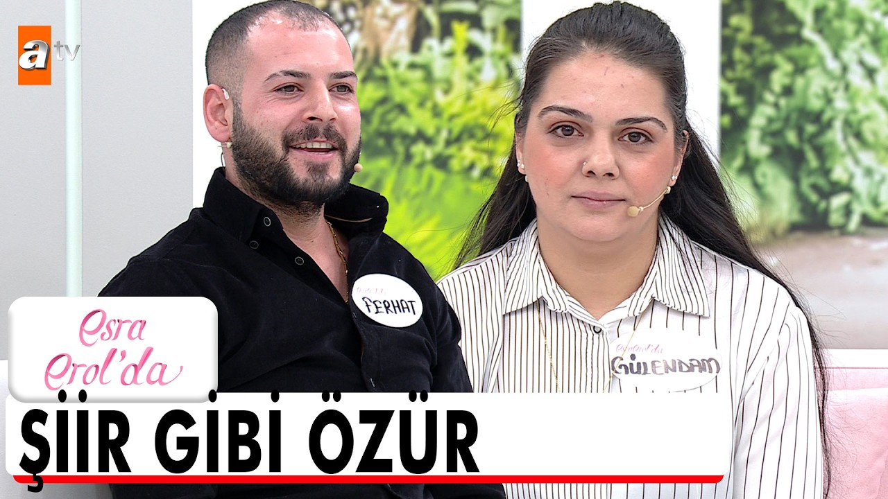 Ferhat'tan, Gülendam'a şiir gibi özür - Esra Erol'da 3 Mart 2026