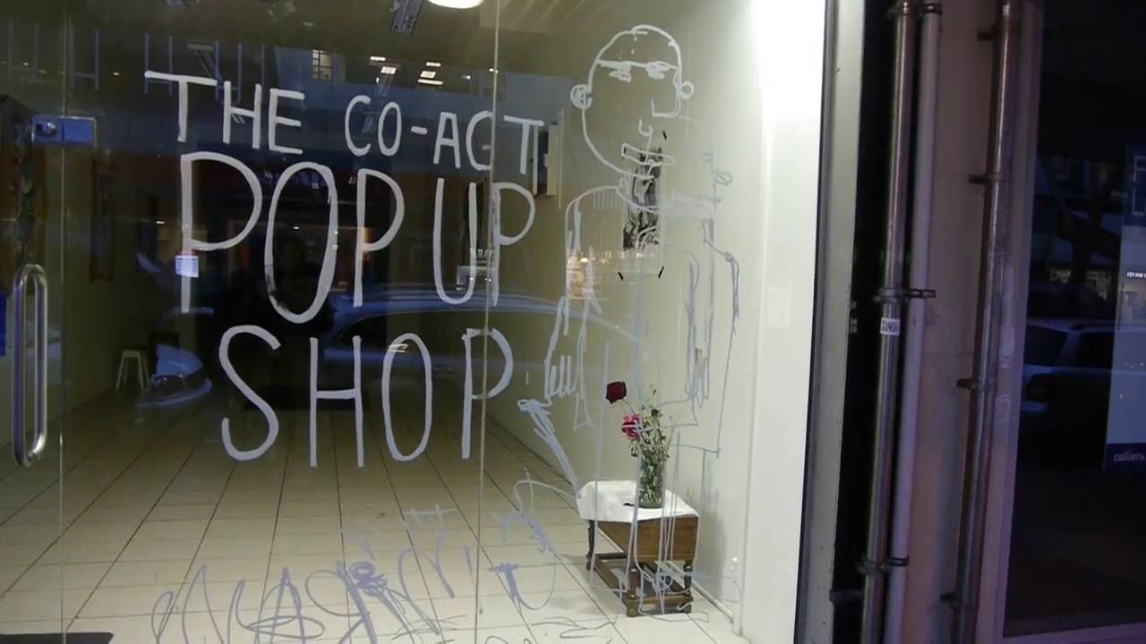 The  co-act  Pop Up  Shop