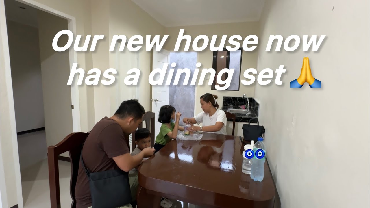 🏡 New dining set | New House 2025 | MOMMY ARA CASAS-TUMURAN